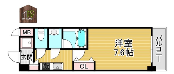 La Douceur城北の物件間取画像